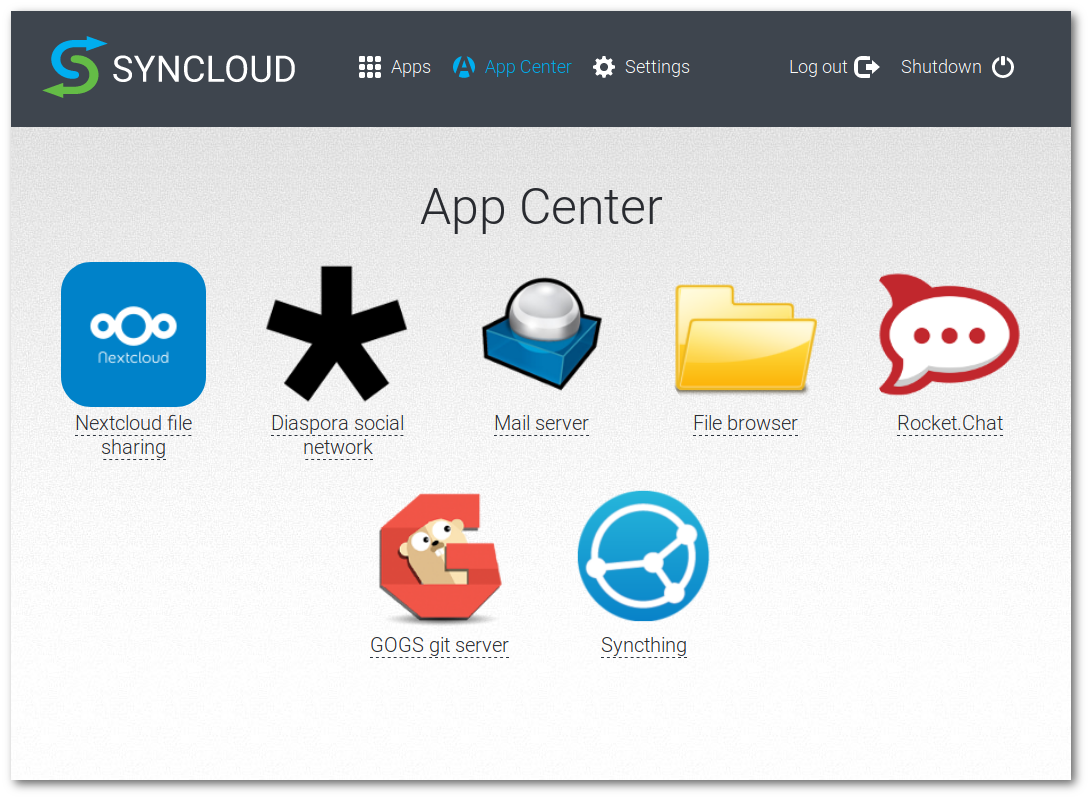 Syncloud Applications