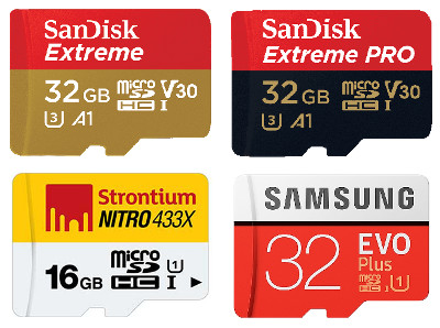 Recommended SDcard